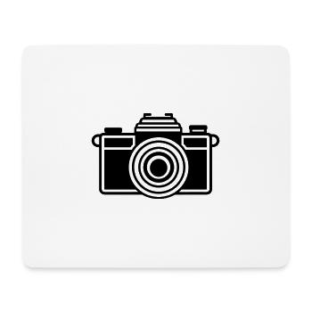 Kamera - Mousepad (Querformat) - Weiß - Vorne