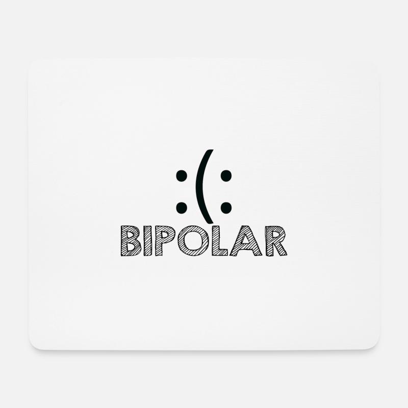 bipolar - Mouse Pad (horizontal) - white