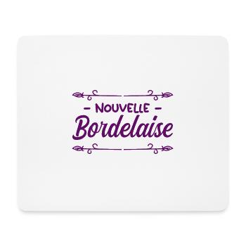 Nouvelle Bordelaise - Idée cadeau - Tapis de souris (format paysage) - blanc - Devant