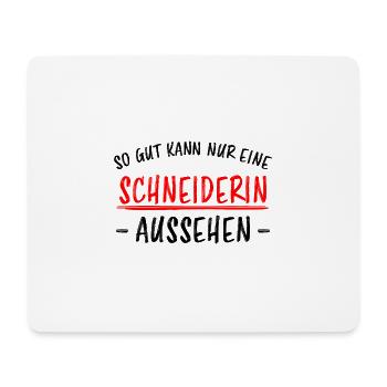 Schneiderin Nähen Lustiger Spruch Häkeln Geschenk - Mousepad (Querformat) - Weiß - Vorne