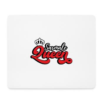 Sarmale Königin - Mousepad (Querformat) - Weiß - Vorne