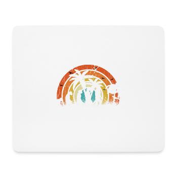 Evolution Skateboarding Skate Retro Streetwear - Mousepad (Querformat) - Weiß - Vorne