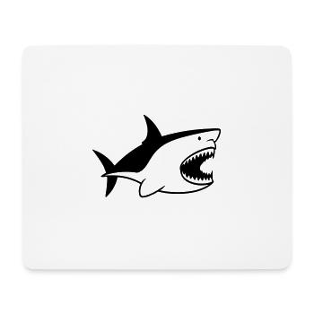 Shark - Mouse Pad (horizontal) - white - Front