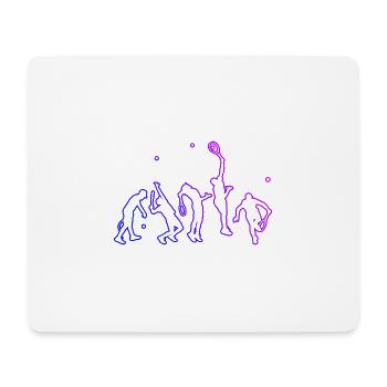 Tennis Play Tennis Joueurs de tennis pour hommes - Tapis de souris (format paysage) - blanc - Devant