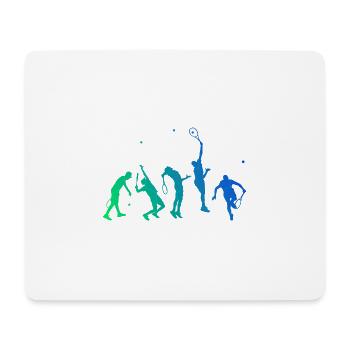 Tennis Femmes Joueur de tennis Tennis Homme - Tapis de souris (format paysage) - blanc - Devant