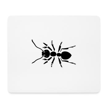 fourmi - Tapis de souris (format paysage) - blanc - Devant