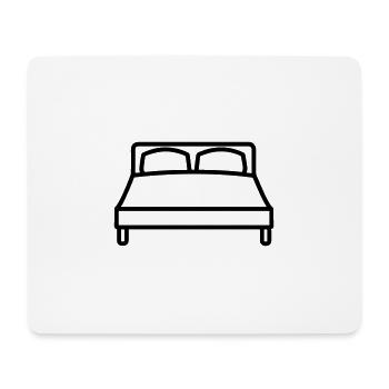 bed - Mouse Pad (horizontal) - white - Front