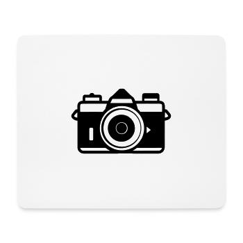 Kamera - Mousepad (Querformat) - Weiß - Vorne