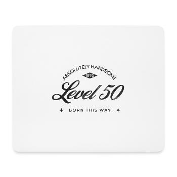 Year 1976 Level 50 - Mouse Pad (horizontal) - white - Front