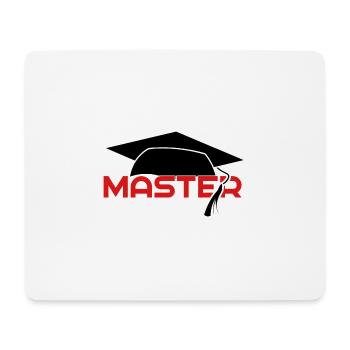 teacher master - Mousepad (Querformat) - Weiß - Vorne