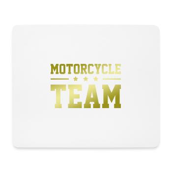 Équipe moto - Tapis de souris (format paysage) - blanc - Devant