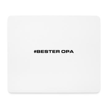 Bester Opa Herzen Liebe - Mousepad (Querformat) - Weiß - Vorne