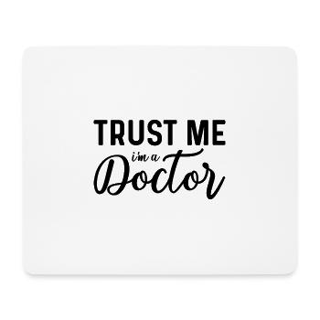 Arzt Ärzte Ärztin Spruch Arbeit Medizinstudent - Mousepad (Querformat) - Weiß - Vorne