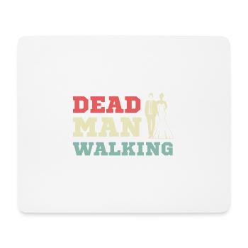 Dead man goes comedian poison - Mouse Pad (horizontal) - white - Front