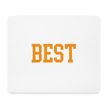 If You Can't Throw With The Best, Go Run 4 - Mouse Pad (horizontal) - white - Front