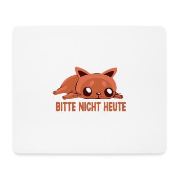 Katzen Zubehör lustiges Katzenhalter Katzen - Mousepad (Querformat) - Weiß - Vorne