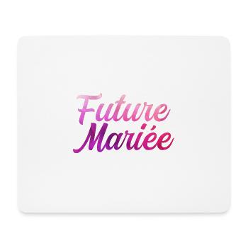 future mariée enterrement vie de jeune fille EVJF - Tapis de souris (format paysage) - blanc - Devant
