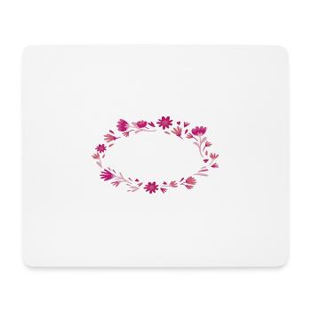 cuts great outfit for moms and girlfriend - Mouse Pad (horizontal) - white - Front