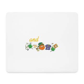 Shenanigans & Scrubs ER Nurse Physician St. - Mousepad (Querformat) - Weiß - Vorne