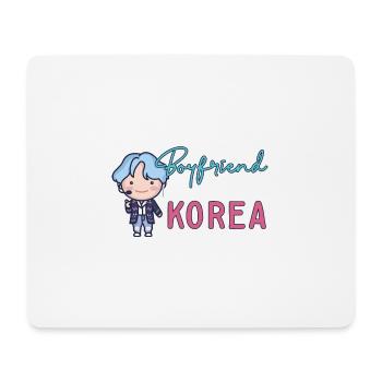 Kpop Idol Fan K Amant de drame J’aime la Corée J’ai un - Tapis de souris (format paysage) - blanc - Devant