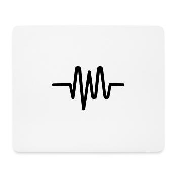 Pulse - Mouse Pad (horizontal) - white - Front