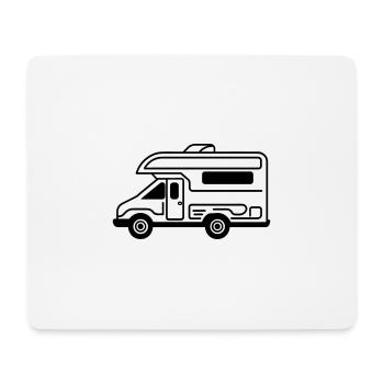 Motorhome - Mouse Pad (horizontal) - white - Front