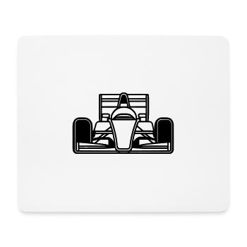 Race Car - Mouse Pad (horizontal) - white - Front