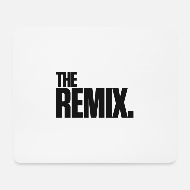 The Remix - Mousepad (Querformat) - Weiß