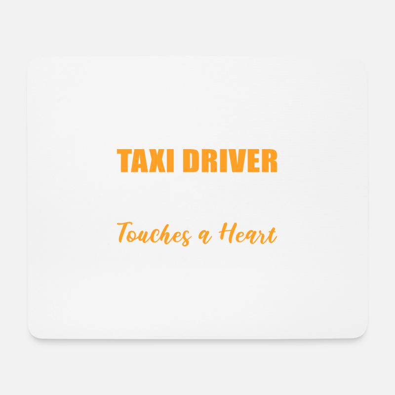 Berührt ein Herz Liebende Person Geschenk - Mousepad (Querformat) - Weiß