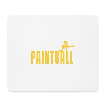 I Love For Paintball Retro Vintage Baller T-Shirt - Tapis de souris (format paysage) - blanc - Devant