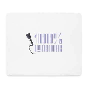 Lustiges Amputation und Beinprothesen - Mousepad (Querformat) - Weiß - Vorne