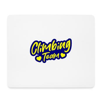 Climbing Team - Mouse Pad (horizontal) - white - Front