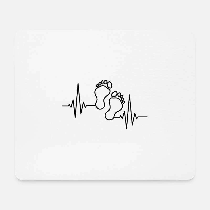 Fußpflege Pediküre Podologe Nagelstudio Geschenk - Mousepad (Querformat) - Weiß