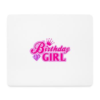 Birthday Girl Awesome Royal Princess T-Shirt - Tapis de souris (format paysage) - blanc - Devant
