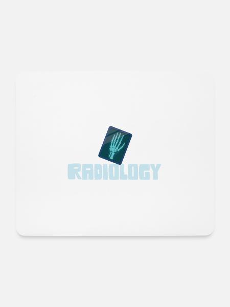 Radiology Squad Rad Tech Radiographer Technician - Mousepad (Querformat) - Weiß