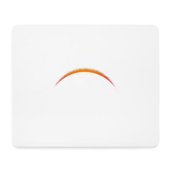 Total Solar Eclipse Path of Totality New York - Mousepad (Querformat) - Weiß - Vorne