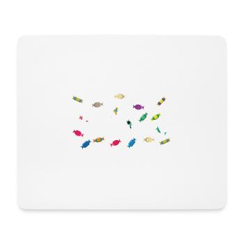 Candy Security Mom Dad Matching Birthday Costume - Mousepad (Querformat) - Weiß - Vorne