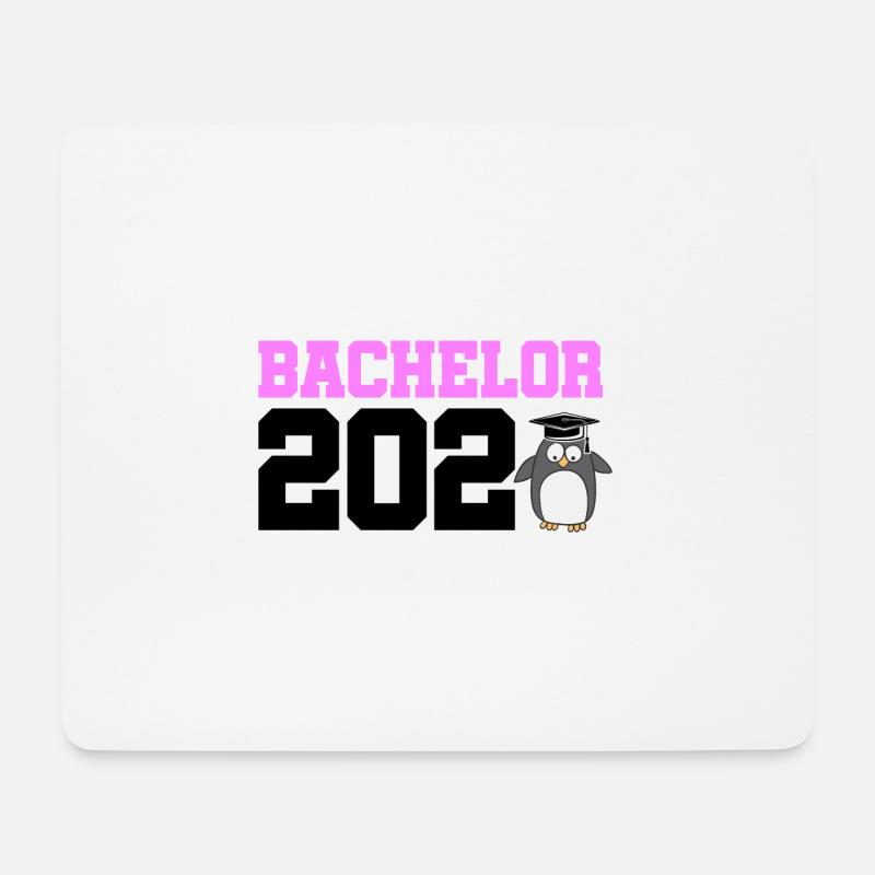 Bachelor 2023 Abschluss Promotion Sponsion - Mousepad (Querformat) - Weiß