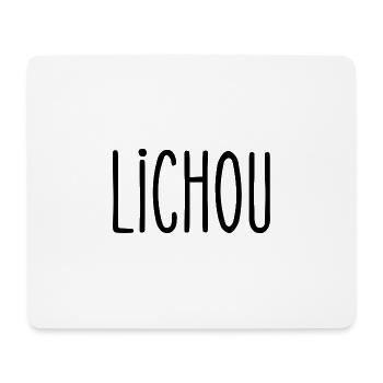 lichou - Tapis de souris (format paysage) - blanc - Devant