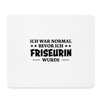 Friseurin Spruch Friseur Lustig Friseurin Geschenk - Mousepad (Querformat) - Weiß - Vorne