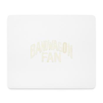 Bandwagon Fan 17 - Mousepad (Querformat) - Weiß - Vorne