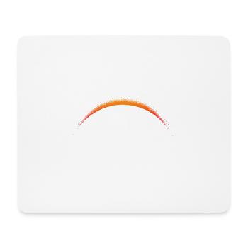 Total Solar Eclipse Path of Totality Vermont - Mousepad (Querformat) - Weiß - Vorne