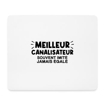 Canalisateur | Je suis le meilleur Canalisateur - Tapis de souris (format paysage) - blanc - Devant