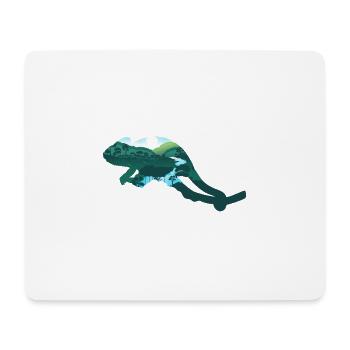 Chameleon - Mouse Pad (horizontal) - white - Front