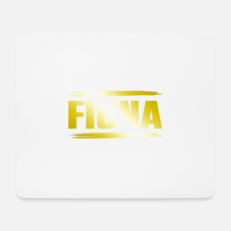 Fiona - Mousepad (Querformat) - Weiß