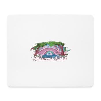 Funny Optometrist Quote Schlemm's Canal Eyeball - Mouse Pad (horizontal) - white - Front
