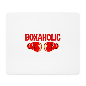Boxaholic 2 - Mousepad (Querformat) - Weiß - Vorne