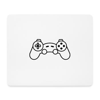Video game controller - Mouse Pad (horizontal) - white - Front