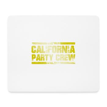Équipage de fête en Californie - Tapis de souris (format paysage) - blanc - Devant