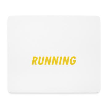 Trail Running Cool Vintage Runner T-Shirt Cadeau - Tapis de souris (format paysage) - blanc - Devant